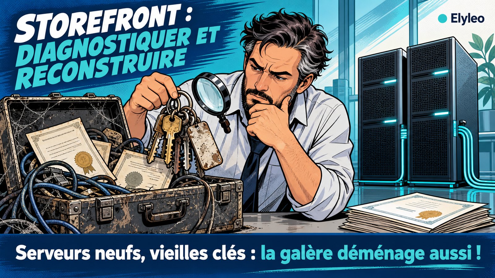 StoreFront : diagnostiquer et reconstruire. Serveurs neufs, vieilles clés : la galère déménage aussi